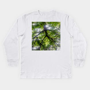 Sun Trees Photo Kids Long Sleeve T-Shirt